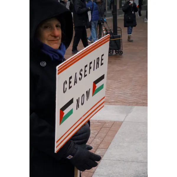 Protest sign photojournalism