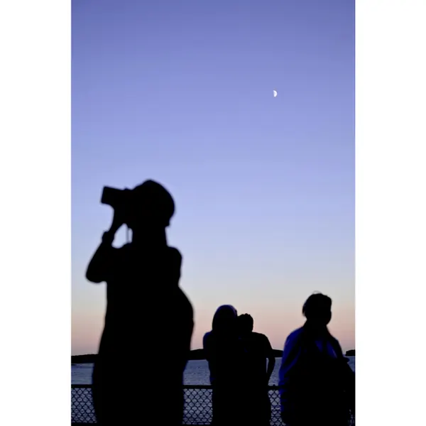 Moon shadow travel